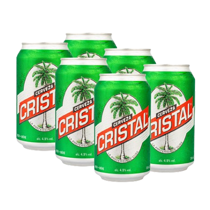 [MRK2-031] Cerveza Cristal Lata, 330ml, 24U